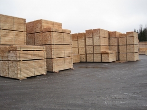 Lumber stack